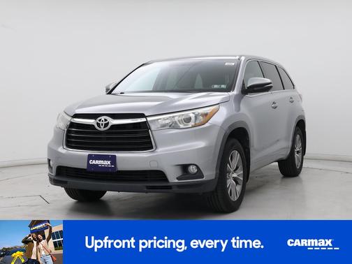 Silver 2015 Toyota Highlander LE Plus