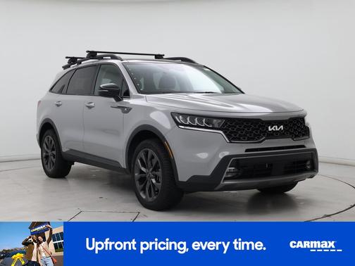 Gray 2022 Kia Sorento X-Line EX