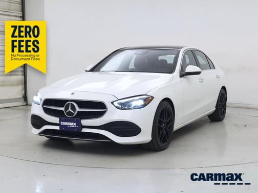 White 2023 Mercedes-Benz C-Class