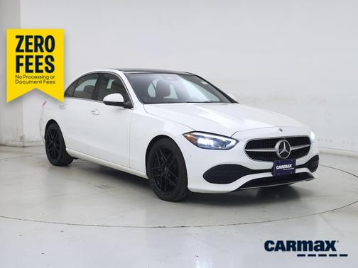 White 2023 Mercedes-Benz C-Class