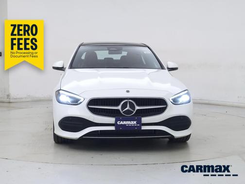 White 2023 Mercedes-Benz C-Class