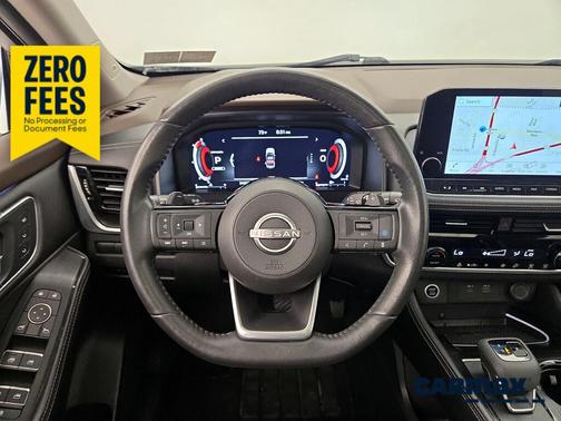 Gray 2023 Nissan Rogue Platinum