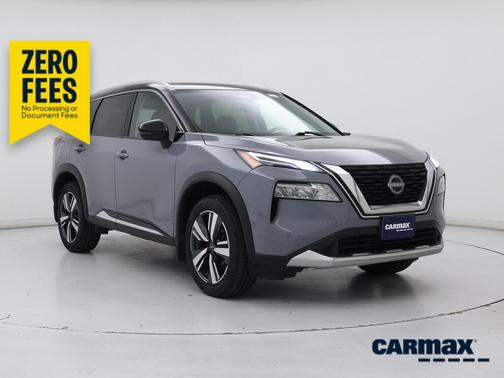 Gray 2023 Nissan Rogue Platinum