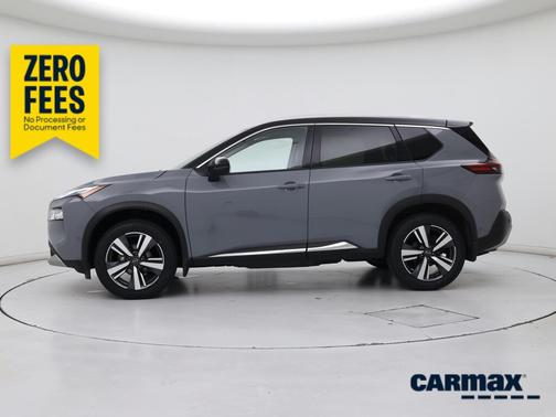 Gray 2023 Nissan Rogue Platinum