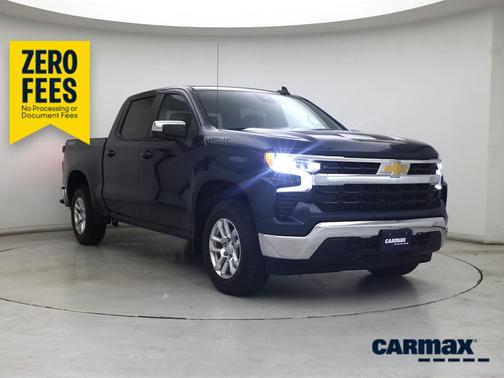 Blue 2022 Chevrolet Silverado 1500 LT