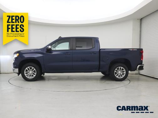 Blue 2022 Chevrolet Silverado 1500 LT