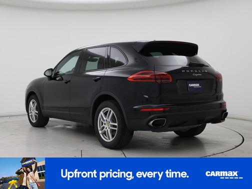 Black 2016 Porsche Cayenne