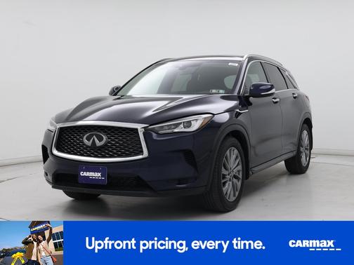 Blue 2023 INFINITI QX50 Luxe