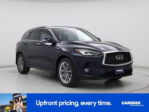 Blue 2023 INFINITI QX50 Luxe
