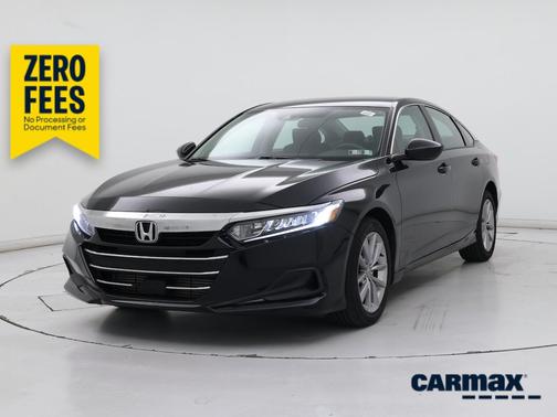 Black 2021 Honda Accord LX