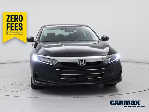 Black 2021 Honda Accord LX