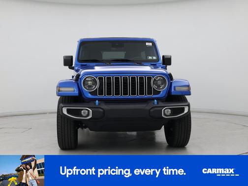 Blue 2024 Jeep Wrangler 4xe Sahara