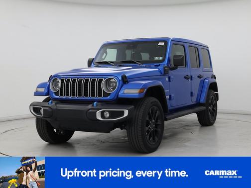 Blue 2024 Jeep Wrangler 4xe Sahara