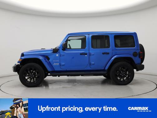 Blue 2024 Jeep Wrangler 4xe Sahara