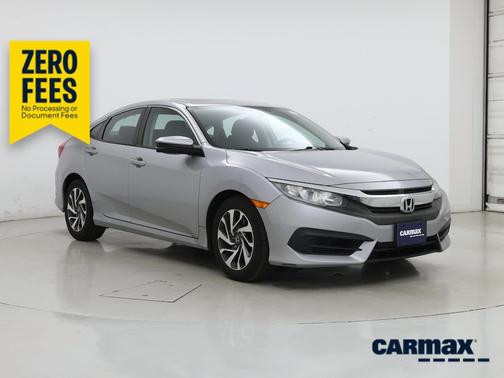 Gray 2018 Honda Civic EX