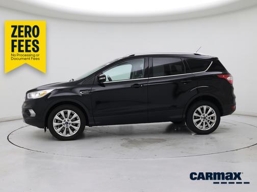Black 2017 Ford Escape Titanium
