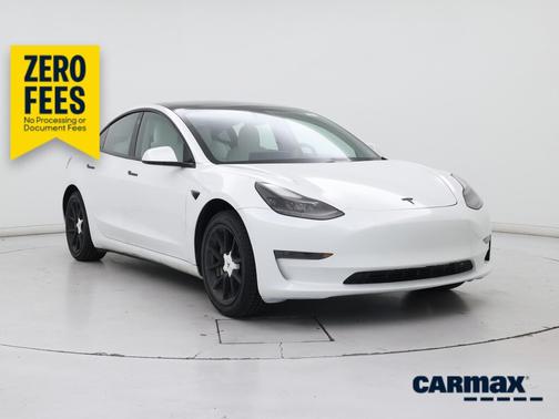 White 2021 Tesla Model 3 Standard Range Plus