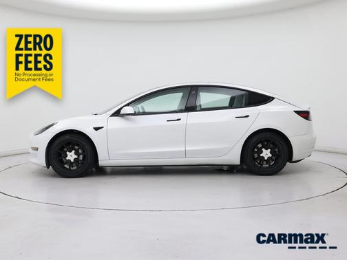 White 2021 Tesla Model 3 Standard Range Plus