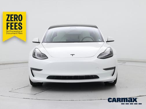 White 2021 Tesla Model 3 Standard Range Plus