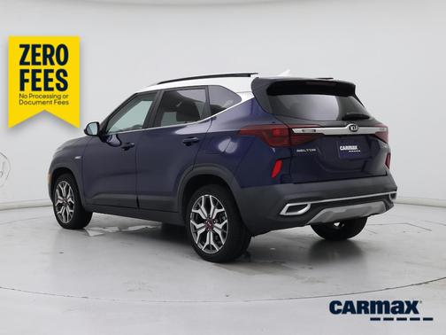 Blue 2021 Kia Seltos S