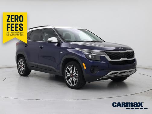 Blue 2021 Kia Seltos S