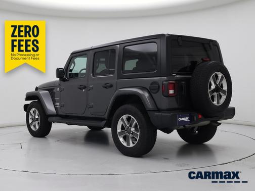 Gray 2022 Jeep Wrangler Unlimited Sahara