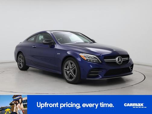Blue 2019 Mercedes-Benz AMG C 43