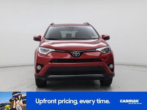 Red 2017 Toyota RAV4 XLE