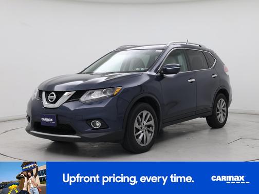 Blue 2015 Nissan Rogue SL