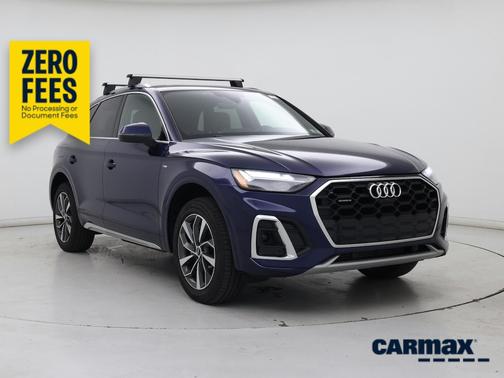 Blue 2022 Audi Q5 S-Line Premium Plus