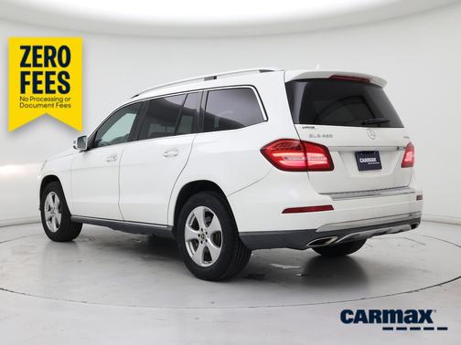 White 2017 Mercedes-Benz GLS 450
