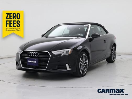 Black 2019 Audi A3 Premium
