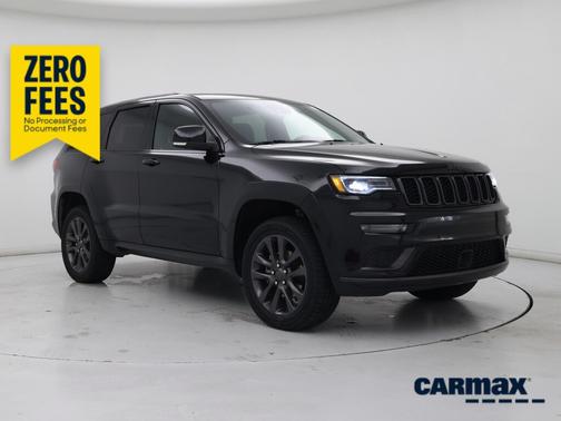 Black 2019 Jeep Grand Cherokee High Altitude