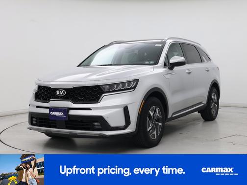 Silver 2021 Kia Sorento Hybrid EX