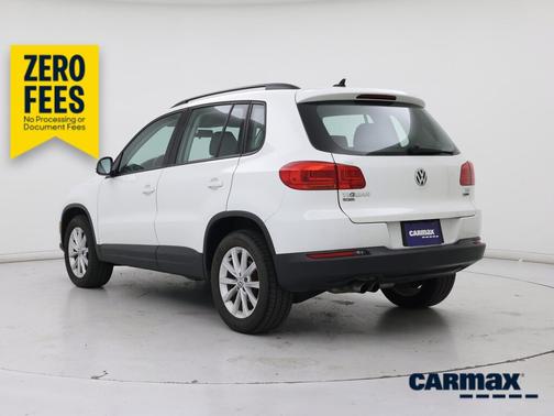 White 2017 Volkswagen Tiguan S