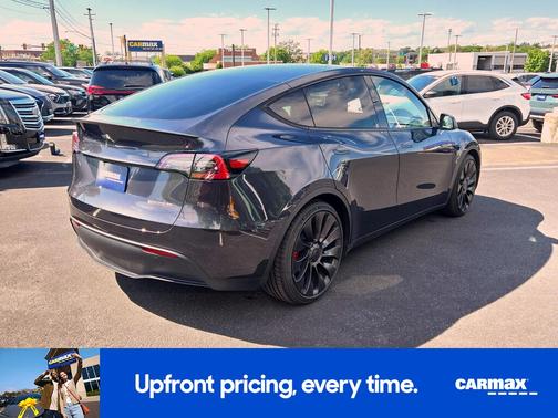 Gray 2024 Tesla Model Y Performance