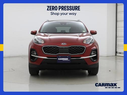 Red 2020 Kia Sportage EX