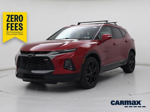 Red 2022 Chevrolet Blazer RS