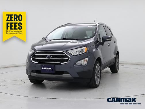 Gray 2020 Ford EcoSport Titanium