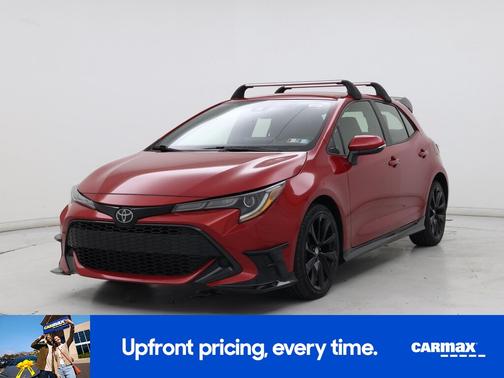 Red 2021 Toyota Corolla Hatchback SE