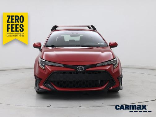 Red 2021 Toyota Corolla Hatchback SE