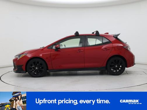 Red 2021 Toyota Corolla Hatchback SE