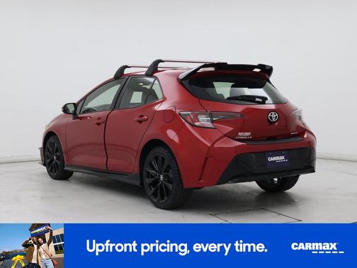 Red 2021 Toyota Corolla Hatchback SE