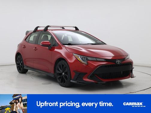 Red 2021 Toyota Corolla Hatchback SE