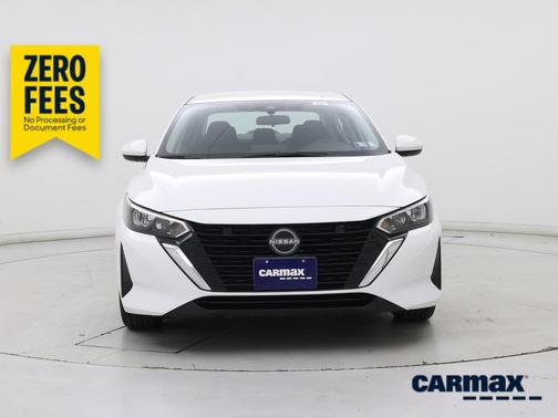 White 2025 Nissan Sentra SV