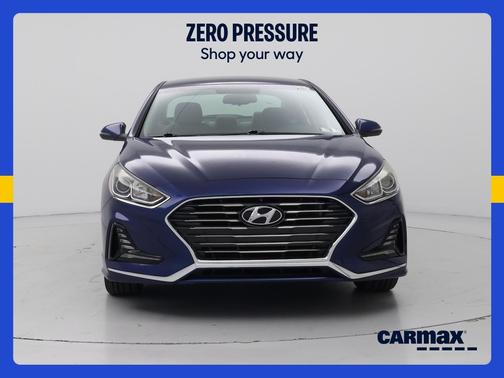 Blue 2018 Hyundai SONATA SEL