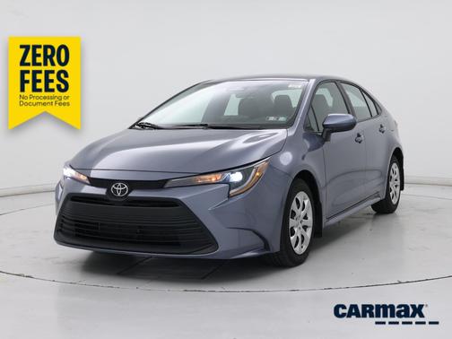 Blue 2025 Toyota Corolla LE
