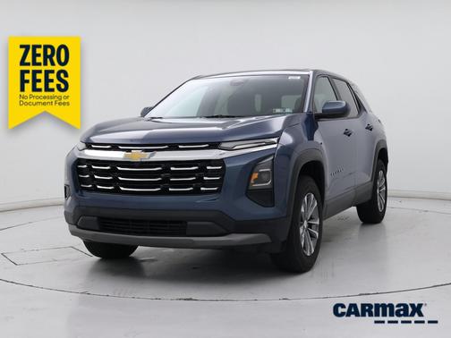 Blue 2025 Chevrolet Equinox LT