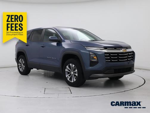 Blue 2025 Chevrolet Equinox LT