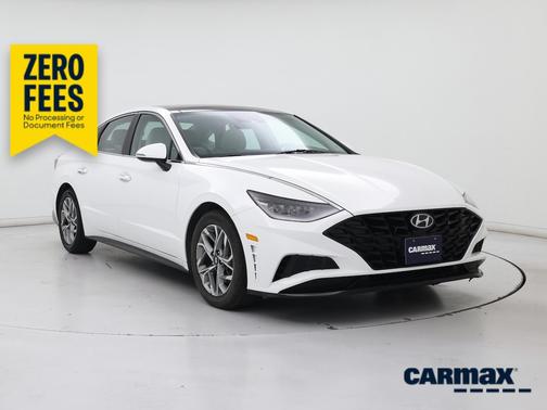 White 2023 Hyundai SONATA SEL